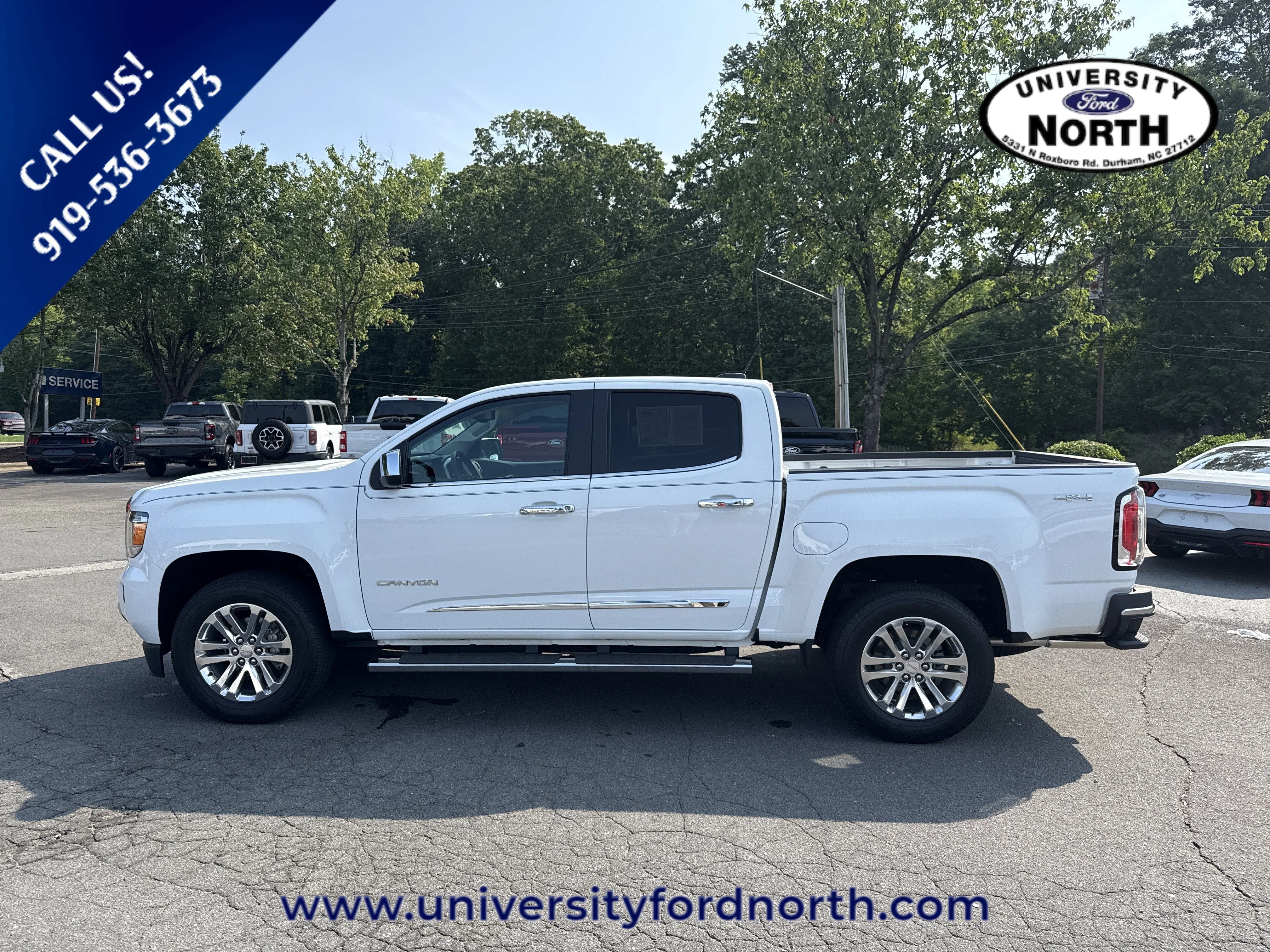 Used 2015 Summit White GMC 4WD SLT image 4