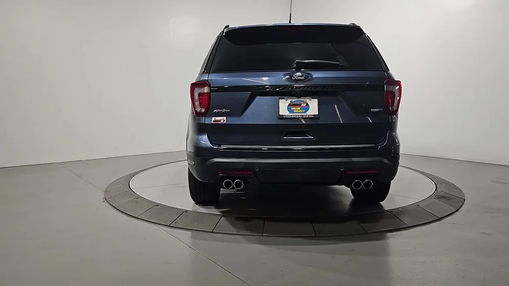 Used 2018 Blue Ford Sport image 4