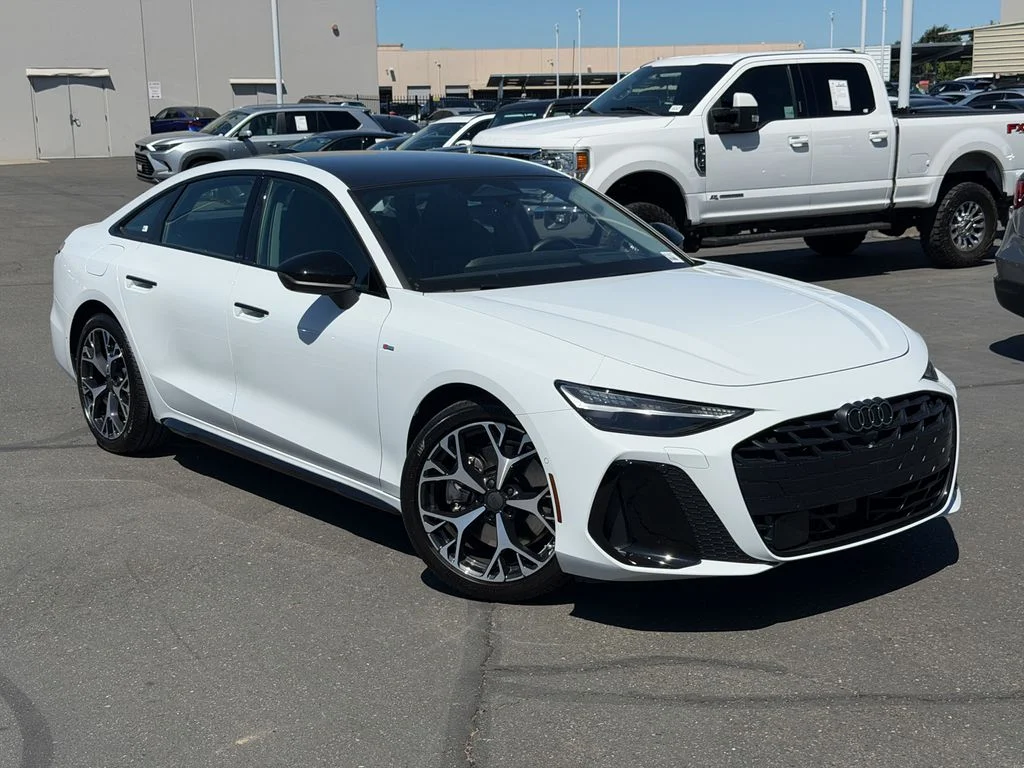 Certified Used 2026 White Audi Premium Plus image 3