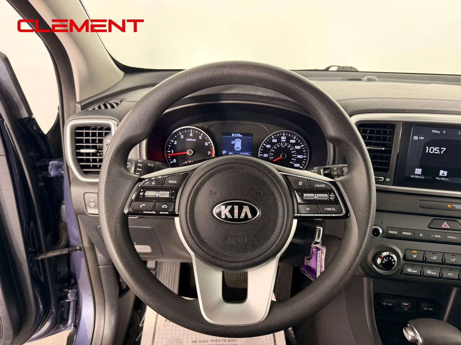 Used 2020 Blue Kia LX image 15