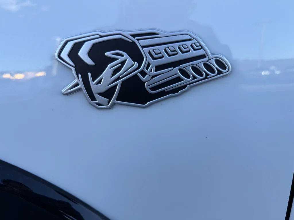 New 2026 Bright White Clear-Coat Exterior Paint RAM Big Horn image 34