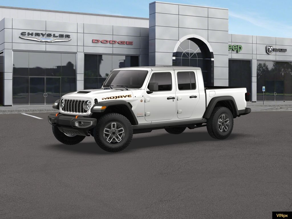 New 2026 Bright White Clear-Coat Exterior Paint Jeep Mojave image 2