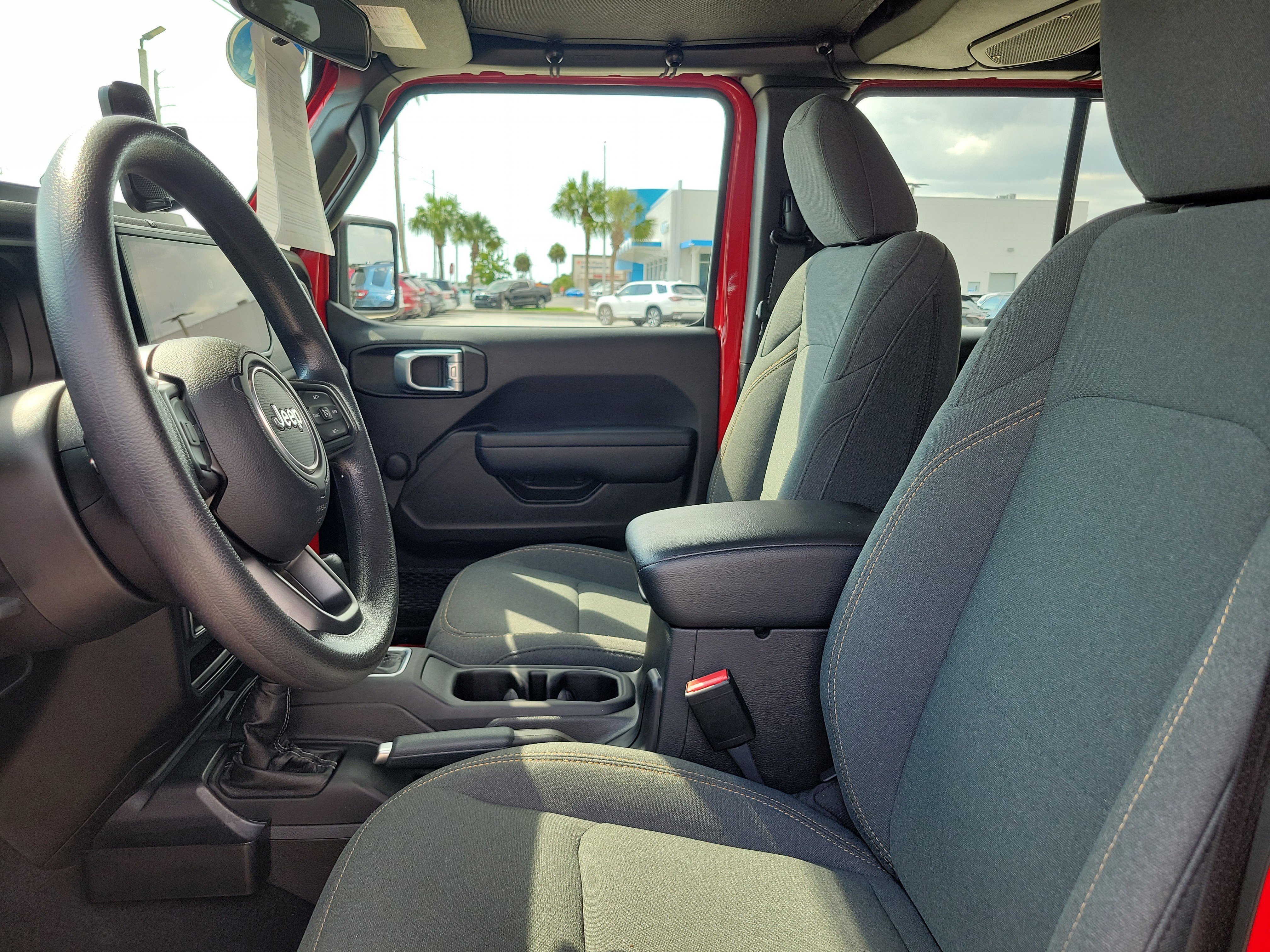 Used 2024 Firecracker Red Clearcoat Jeep Sport image 18