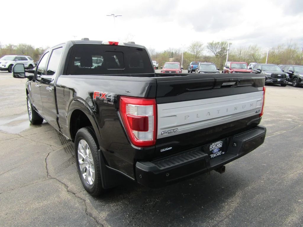 Used 2022 Agate Black Metallic Ford Platinum image 4