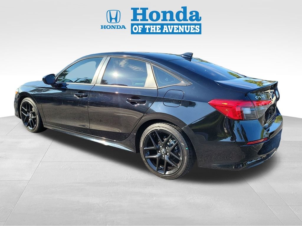 Used 2024 Meteorite Gray Metallic Honda Sport image 3