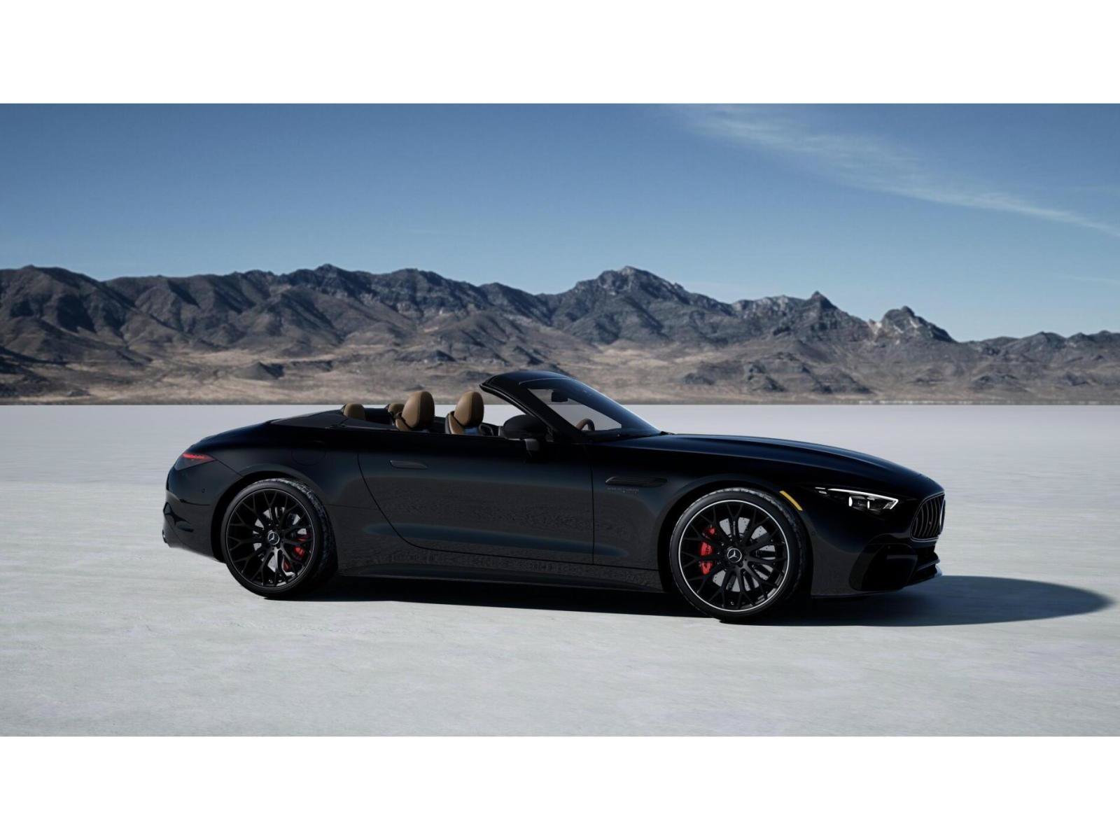 New 2027 Obsidian Black Metallic Mercedes-Benz AMG® SL 55 Roadster image 14