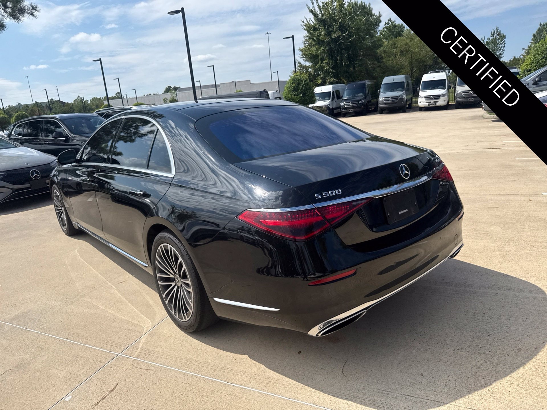 Certified Used 2022 Obsidian Black Metallic Mercedes-Benz S 500 image 6