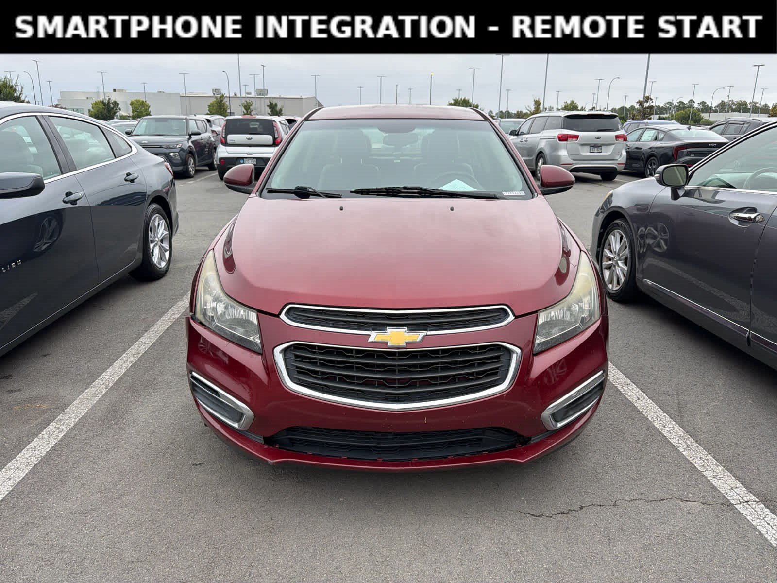Used 2015 Chevrolet Cruze 2LT with VIN 1G1PE5SB7F7172319 for sale in Little Rock, AR
