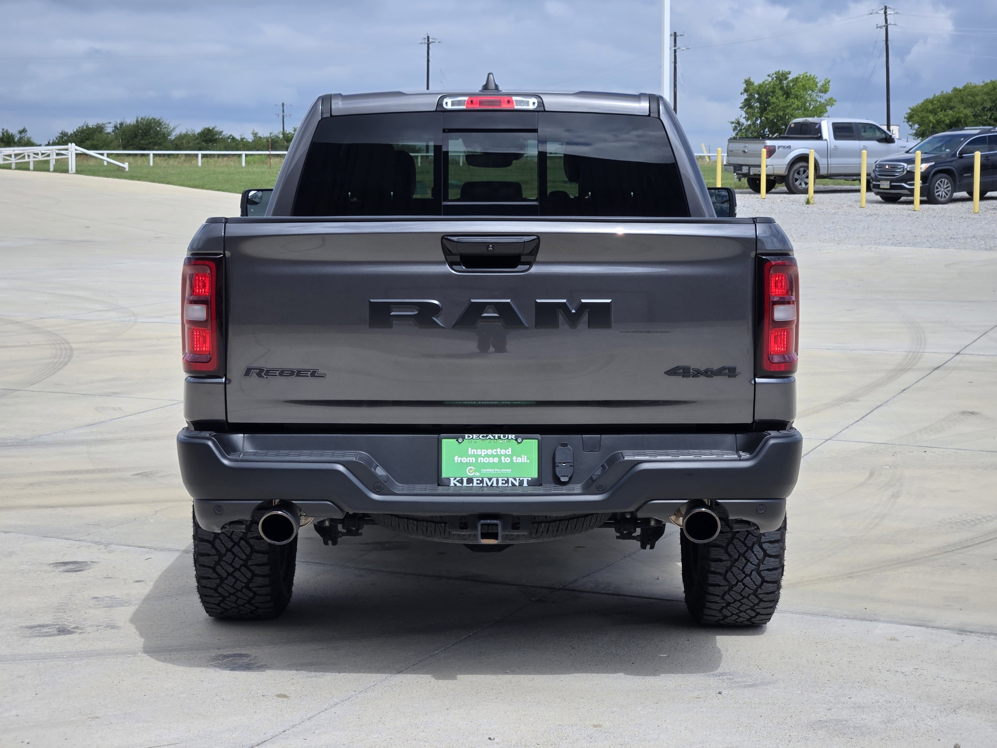 Certified Used 2025 Granite Crystal Metallic Clearcoat Ram Rebel image 7