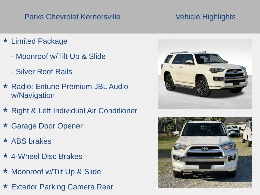 Used 2019 White Toyota Limited image 10