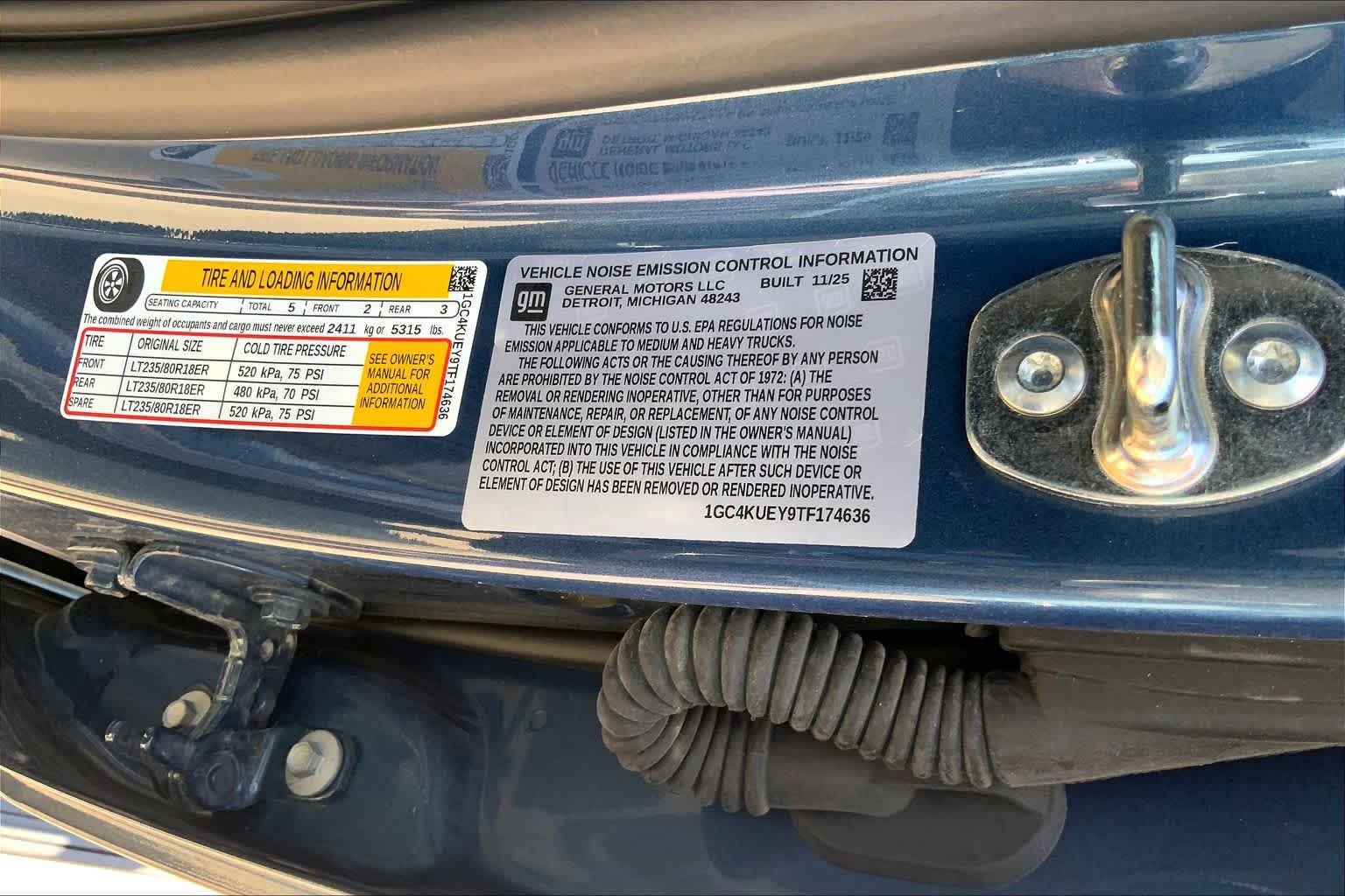 Used 2026 Lakeshore Blue Metallic Chevrolet LTZ DRW image 33