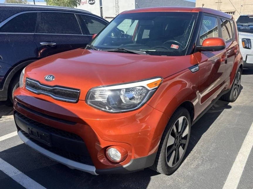 Used 2019 Orange Kia Plus image 4