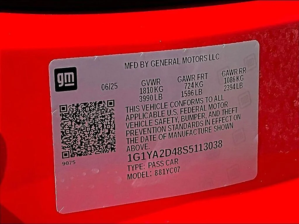 Certified Used 2025 Red Chevrolet Stingray image 22