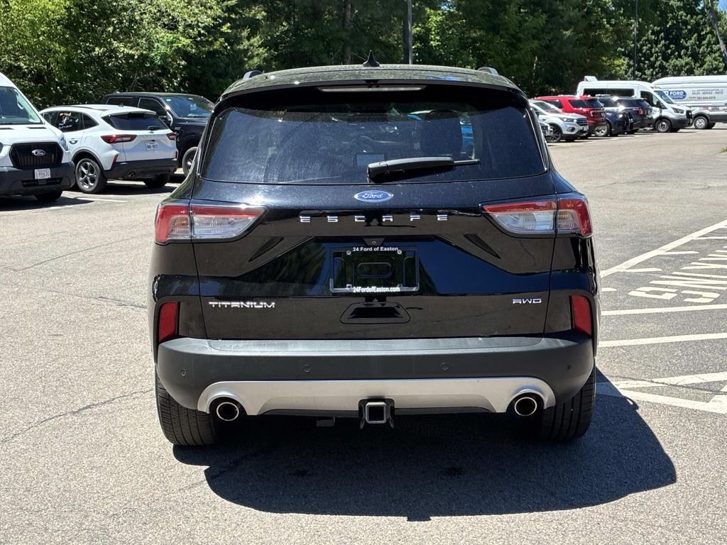 Used 2022 Black Ford Titanium image 6