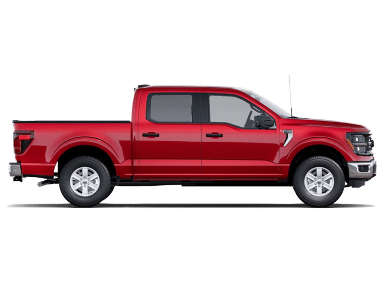 New 2026 Ruby Red Metallic Tinted Clearcoat Ford XLT image 2
