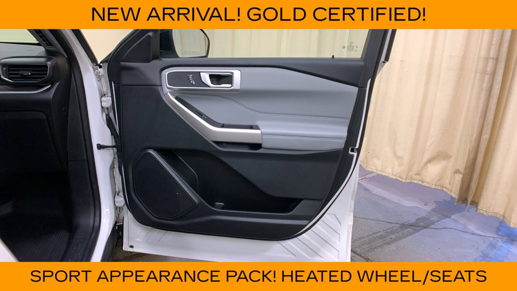 Certified Used 2023 White Metallic Ford XLT image 10