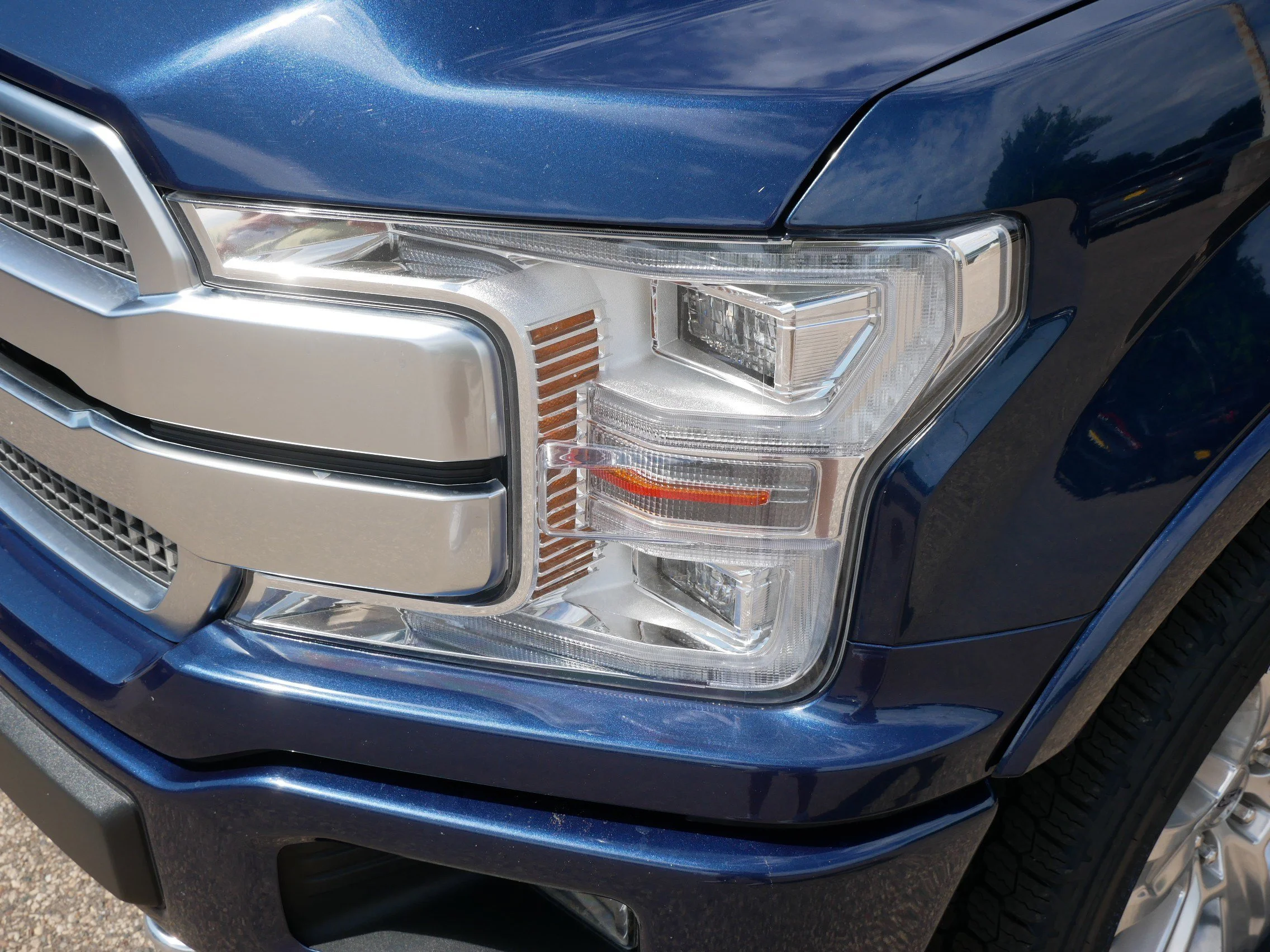 Certified Used 2020 Blue Jeans Metallic Ford Platinum image 16