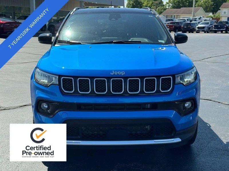 Certified Used 2024 Blue Jeep Limited image 9