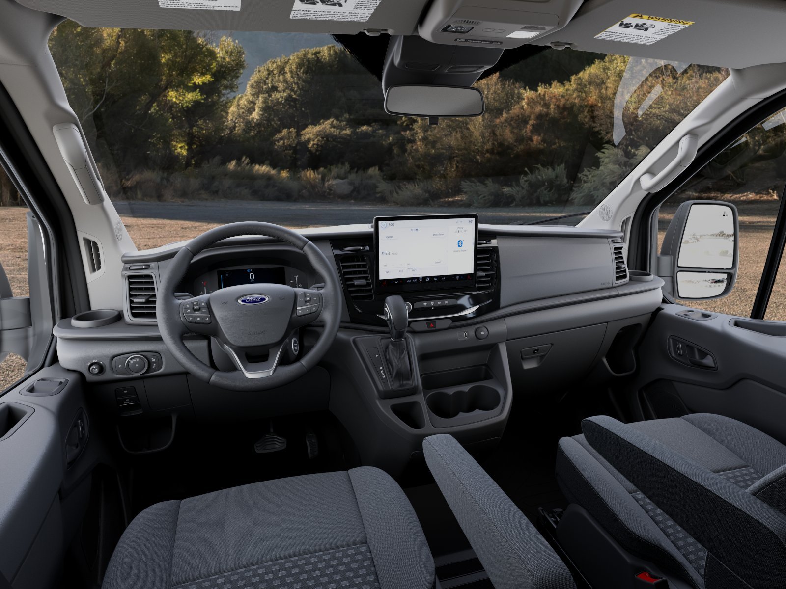 New 2027 Oxford White Ford Passenger Van XLT image 9