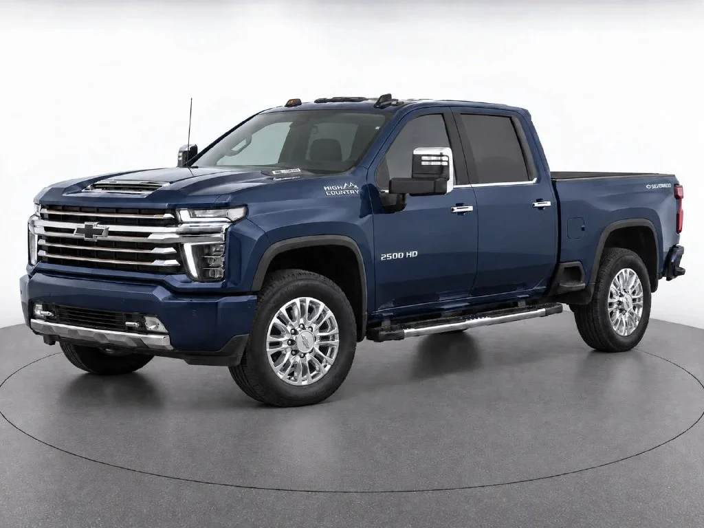 Used 2020 Blue Chevrolet High Country image 2