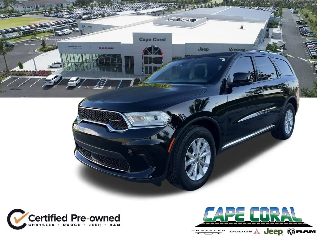 Certified Used 2023 Black Dodge SXT image 1