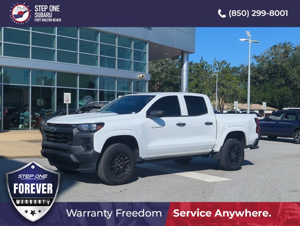 Used 2025 White Chevrolet Work Truck image 1