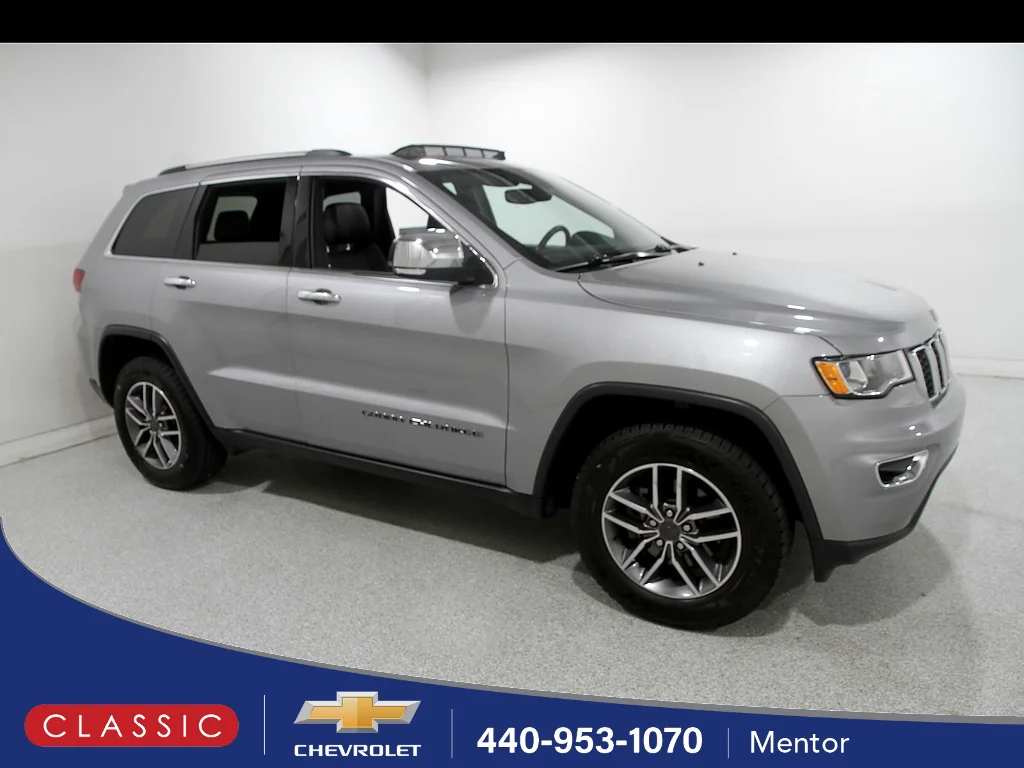 Used 2020 Billet Silver Metallic Clear Coat Jeep Limited image 1
