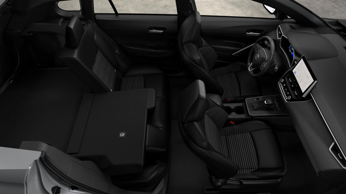 New 2026 Cavalry Blue with Jet Black roof Toyota Hybrid XSE image 22