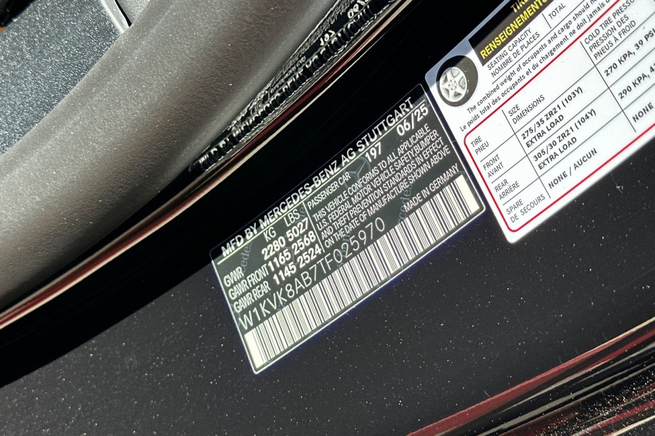 Certified Used 2026 BLACK Mercedes-Benz AMG® SL 55 image 25