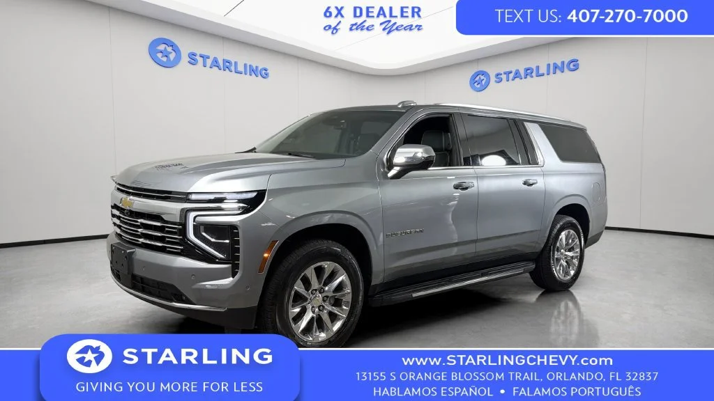 Used 2025 Sterling Gray Metallic Chevrolet Premier image 2