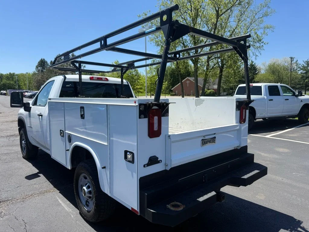 Certified Used 2021 White Chevrolet Work Truck image 4