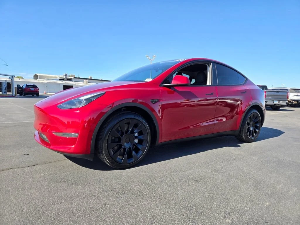 Used 2024 Red Tesla Long Range image 2