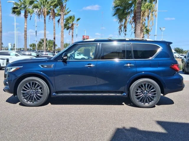 Used 2022 Blue INFINITI Premium Select image 3
