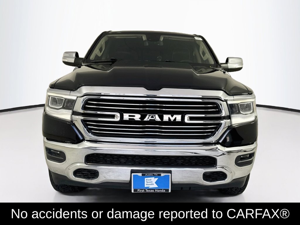 Used 2019 Diamond Black Crystal Pearlcoat Ram Laramie image 2