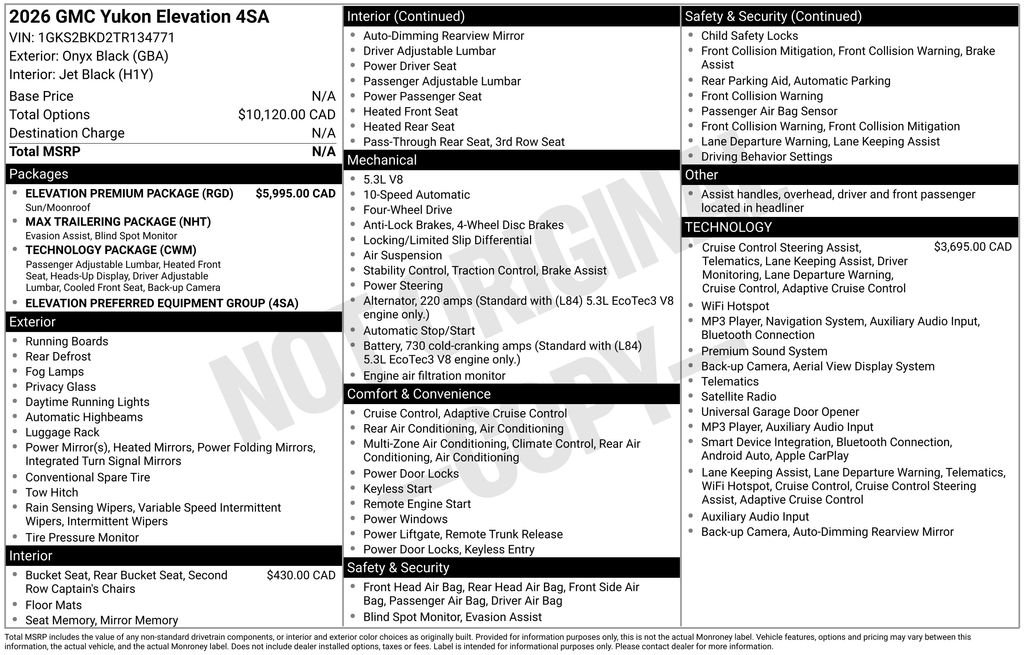 Used 2026 Black GMC Elevation image 29