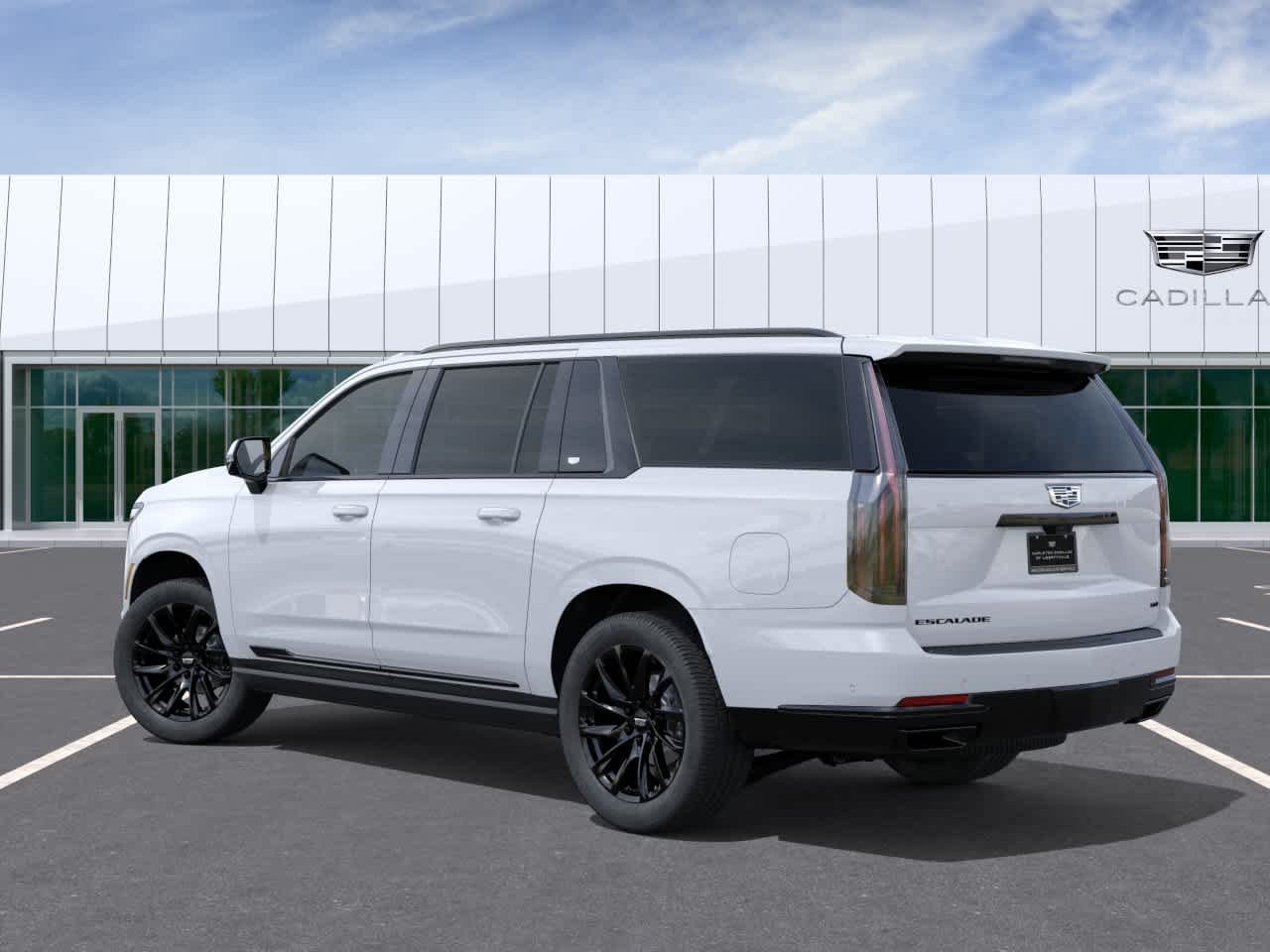 New 2026 Vibrant White Tricoat Cadillac Sport image 3