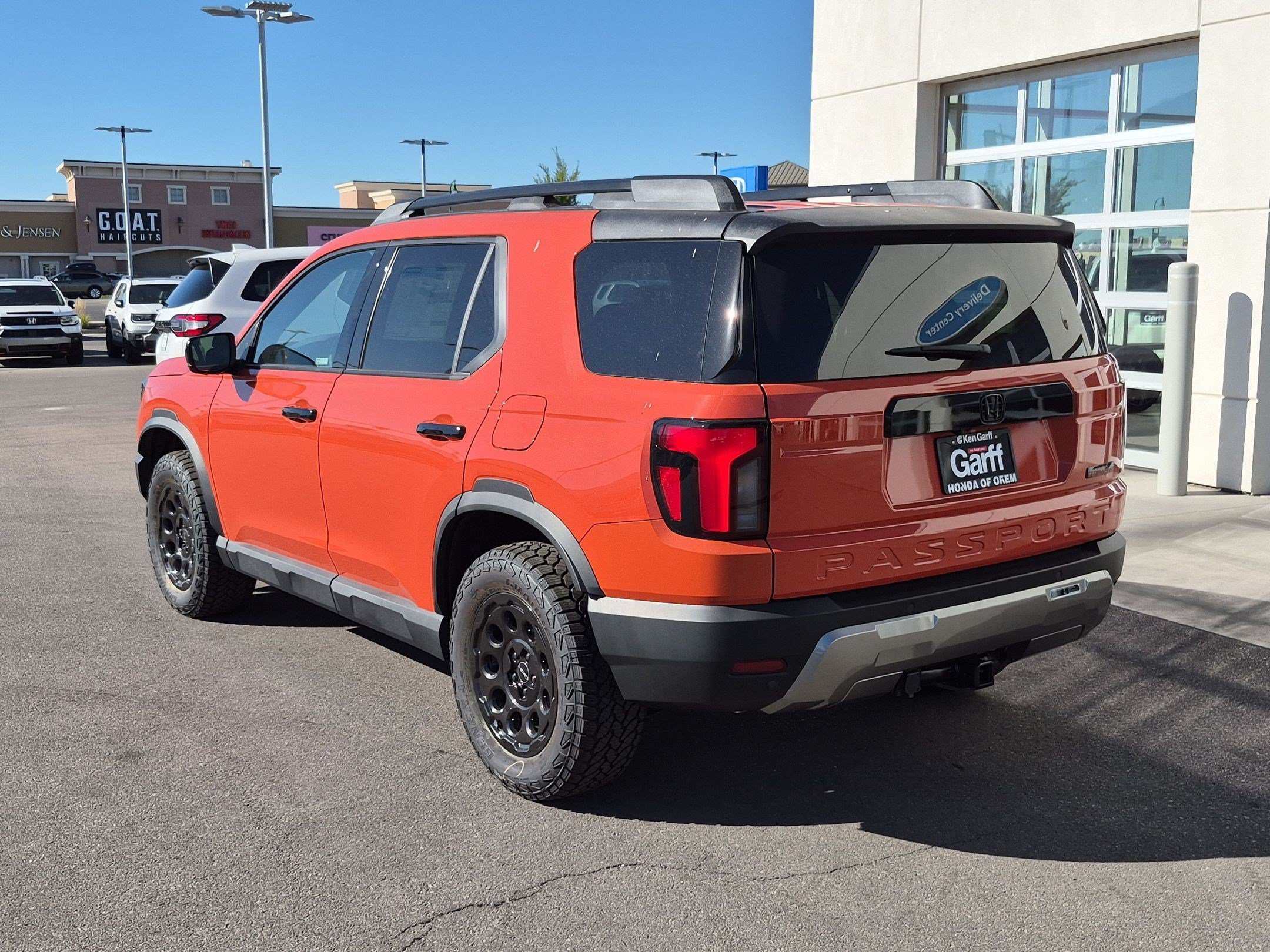 New 2026 Sunset Orange Honda TrailSport Elite Blackout image 5