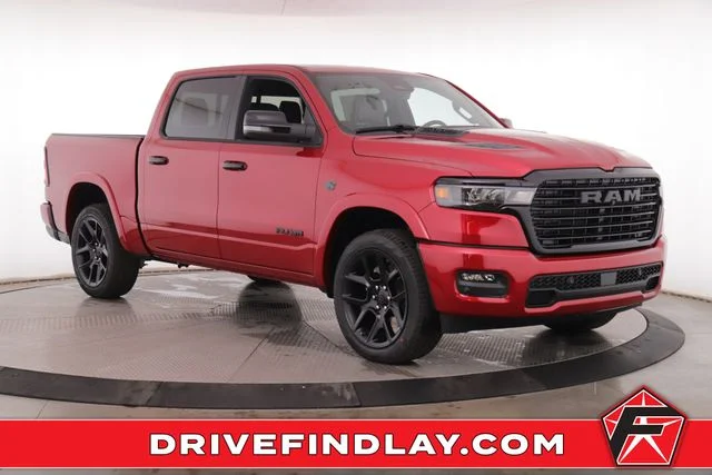 New 2027 Molten Red Pearl-Coat Exterior Paint RAM Laramie image 1