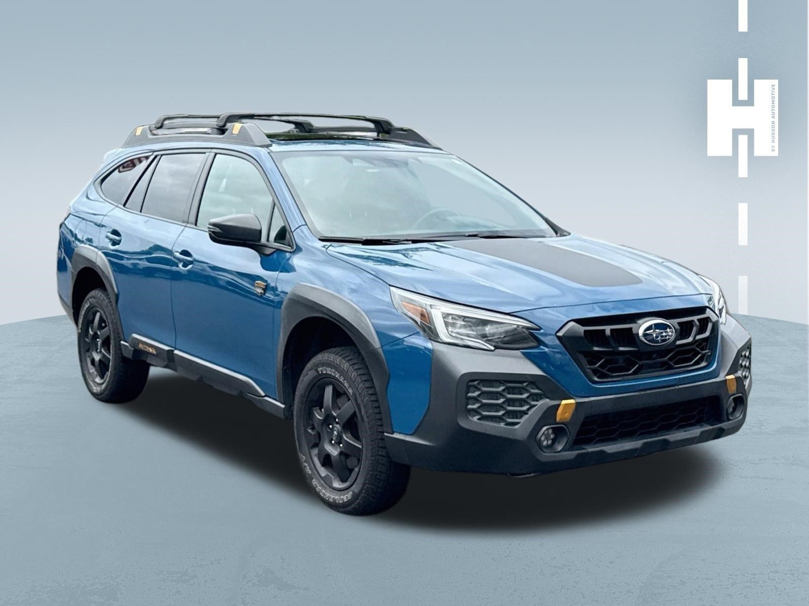 Used 2024 Geyser Blue Subaru Wilderness image 1
