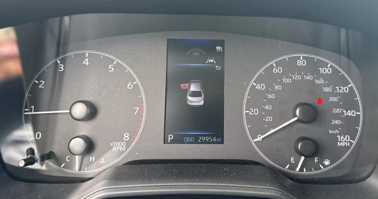 Used 2024 Black Toyota LE image 3