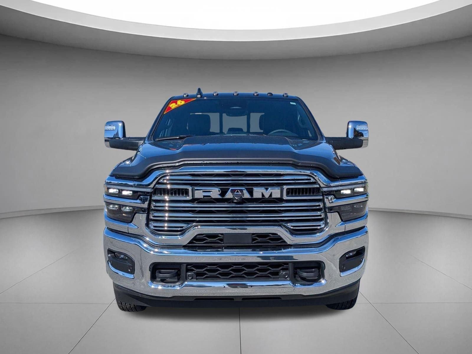 Used 2026 Diamond Black Crystal Pearlcoat Ram Laramie image 2