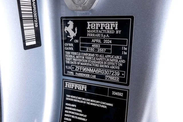 Used 2024 Grigio Alloy Ferrari  image 69