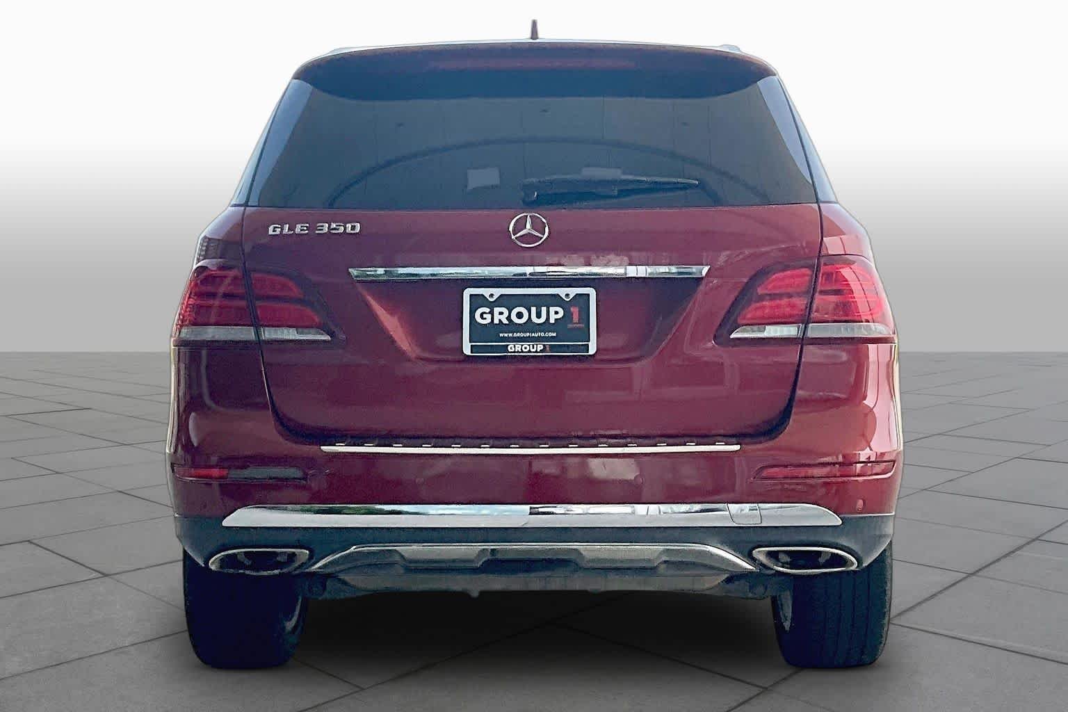 Used 2016 designo Cardinal Red Metallic Mercedes-Benz GLE 350 image 5