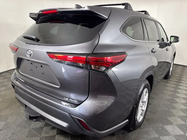 Used 2023 Magnetic Gray Metallic Toyota LE image 3