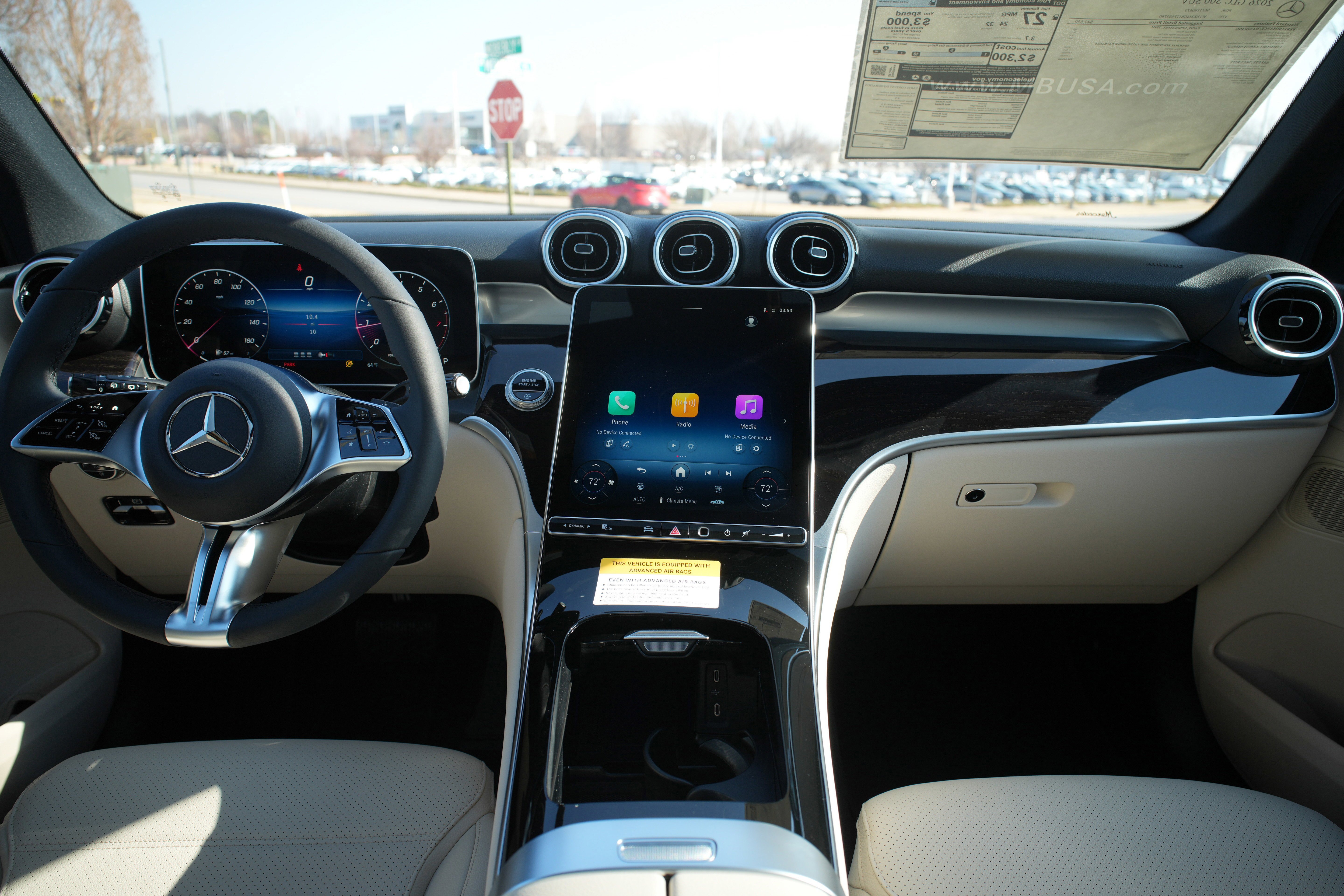 New 2026 POLAR WHITE Mercedes-Benz GLC 300 image 17