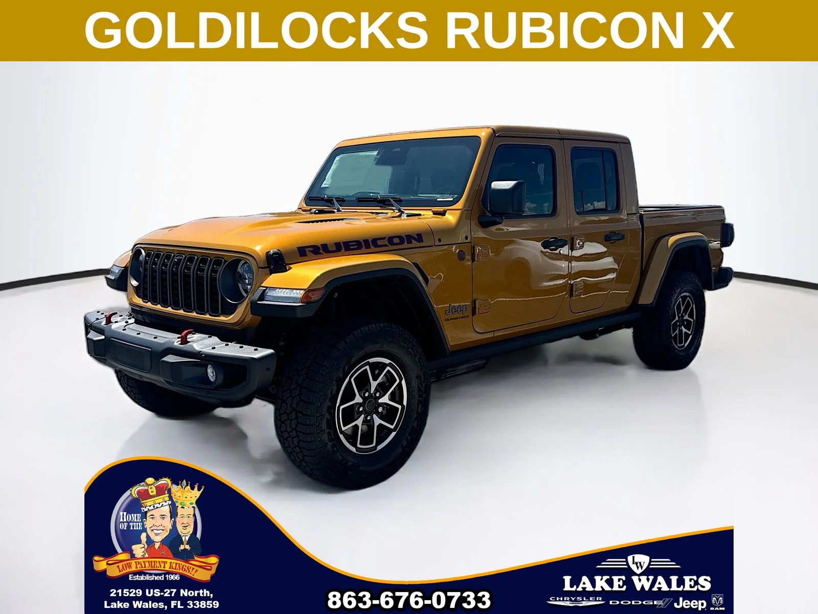New 2026 Goldilocks Exterior Paint Jeep Rubicon image 2
