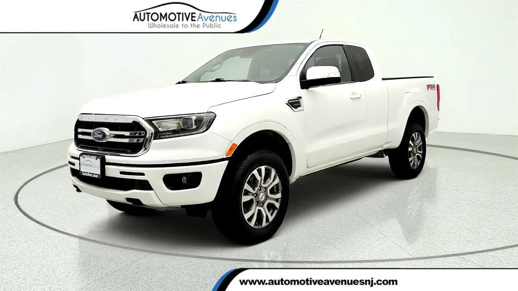 Used 2021 Oxford White Ford LARIAT 4WD SuperCab 6