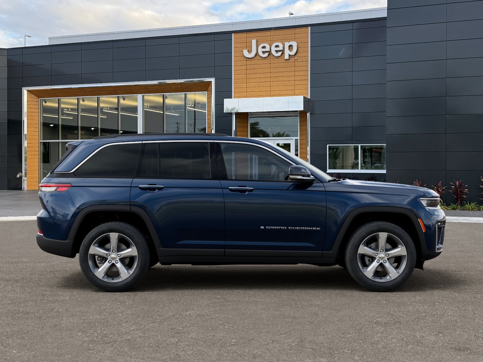 New 2026 Fathom Blue Pearl-Coat Exterior Paint Jeep Limited image 54
