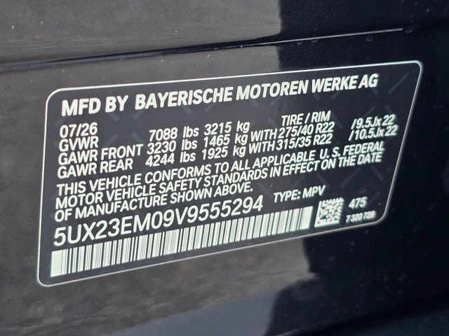 New 2027 Black Sapphire Metallic BMW xDrive40i image 30