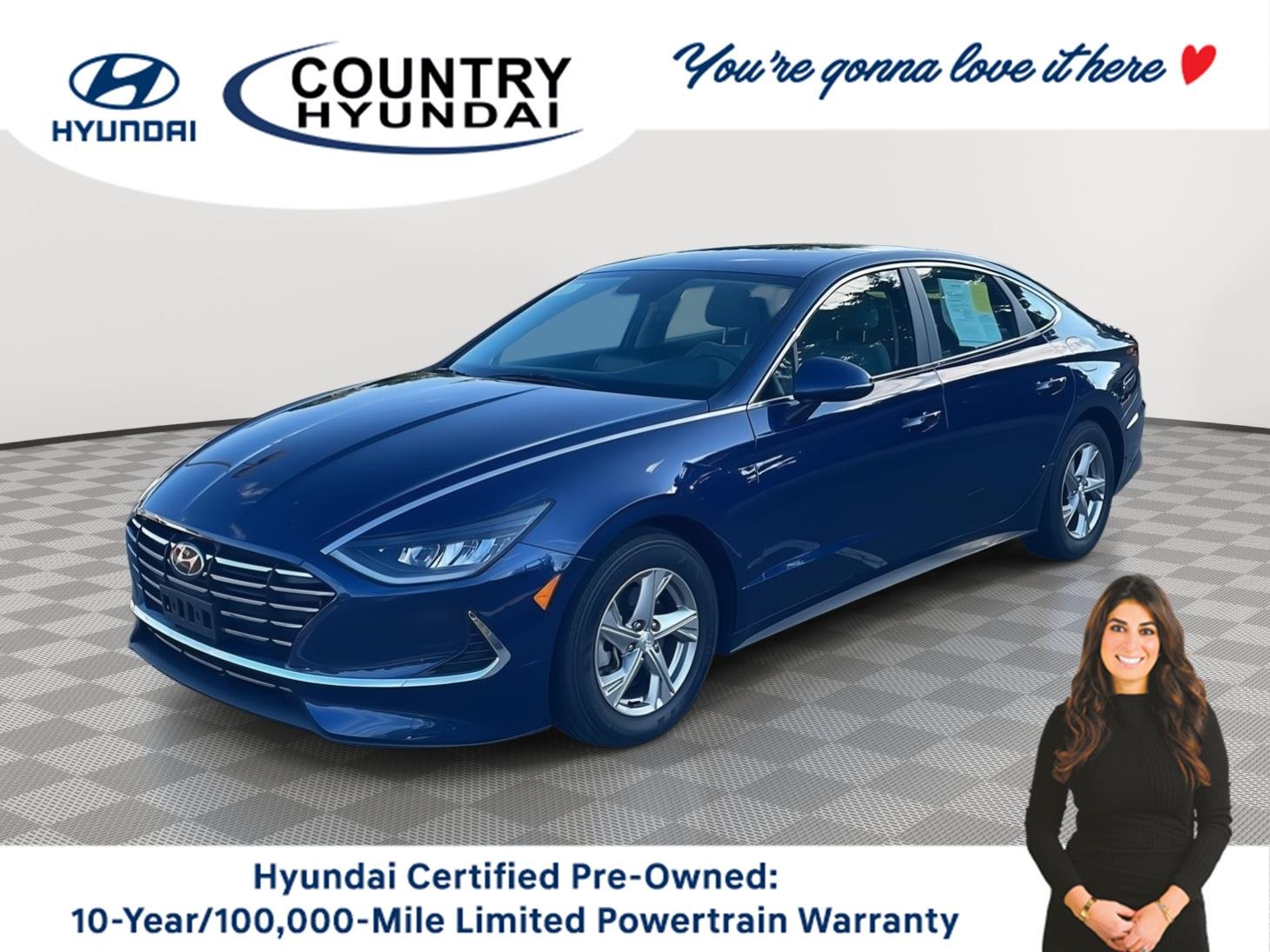 Used 2022 Stormy Sea Hyundai SE image 1